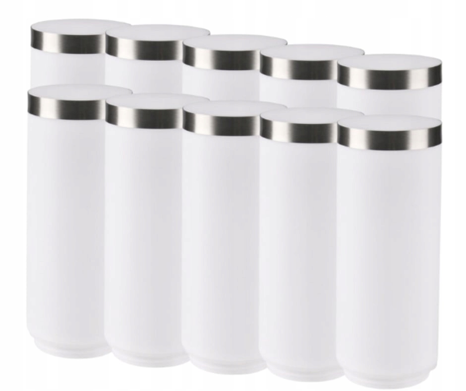 10 x Klosz Do Lampy Ogrodowej Livia Polux Uszczelka W Komplecie