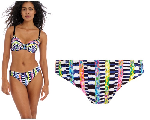 

L Freya Electro Rave multi figi klasyczne bikini d