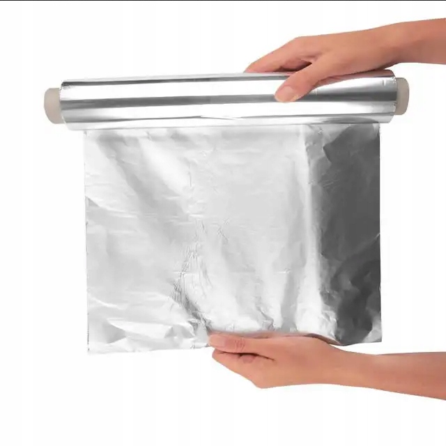 FOLIA ALUMINIOWA 1,4kg SPOŻYWCZA GASTRONOMICZNA CATERINGOWA GRUBA 44cm Marka Master