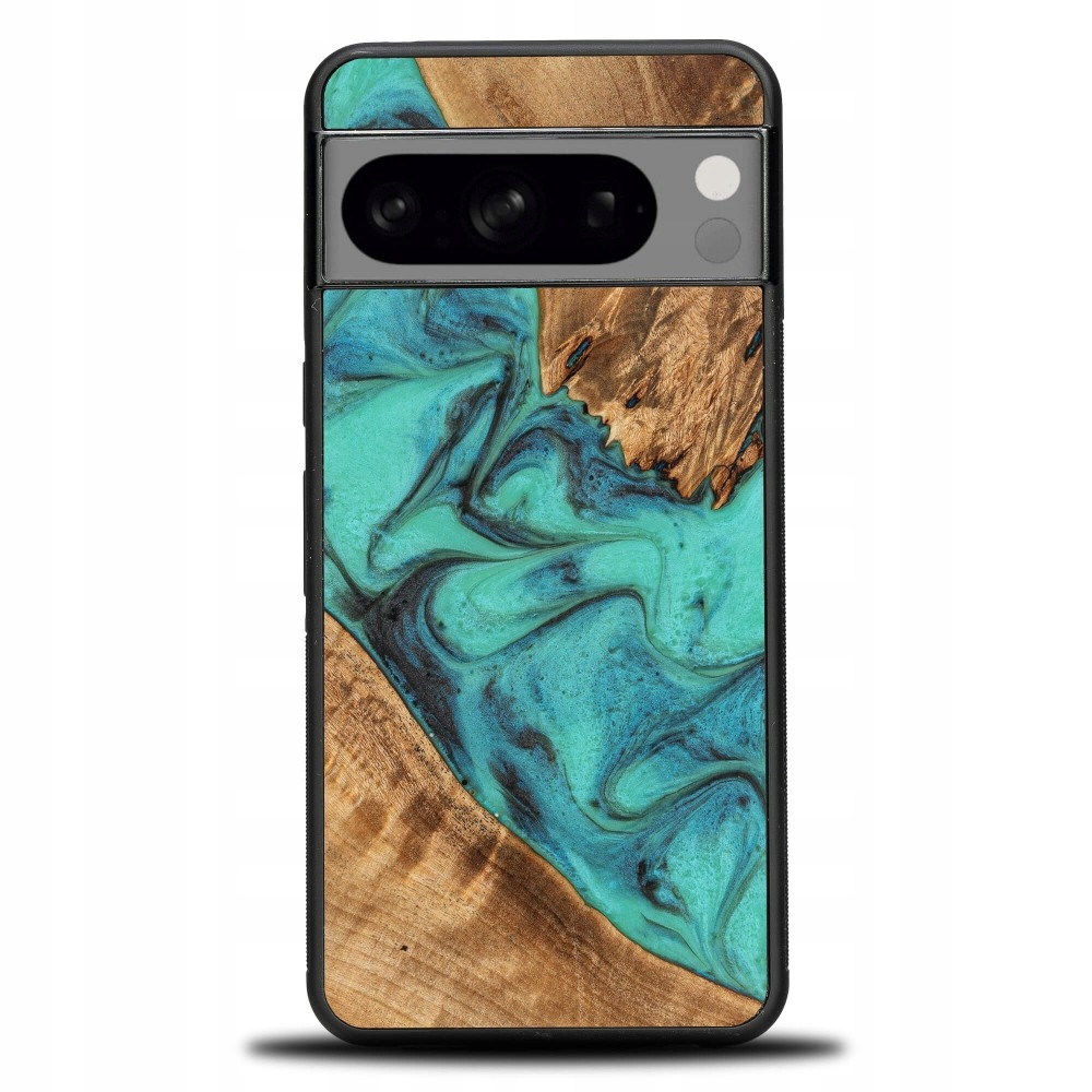 Pouzdro Bewood Unikátní pro Google Pixel 8 Pro tyrkysové