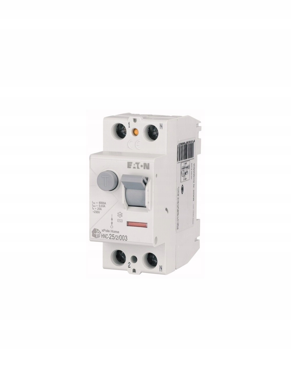 Proudový Spínač Diferenciál Eaton 2P 25A