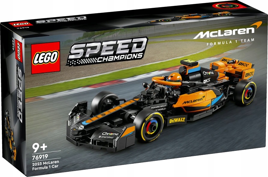 LEGO 76919 SPEED CHAMPIONS - Samochód wyścigowy MCLAREN FORMULA 1 + Katalog Marka LEGO