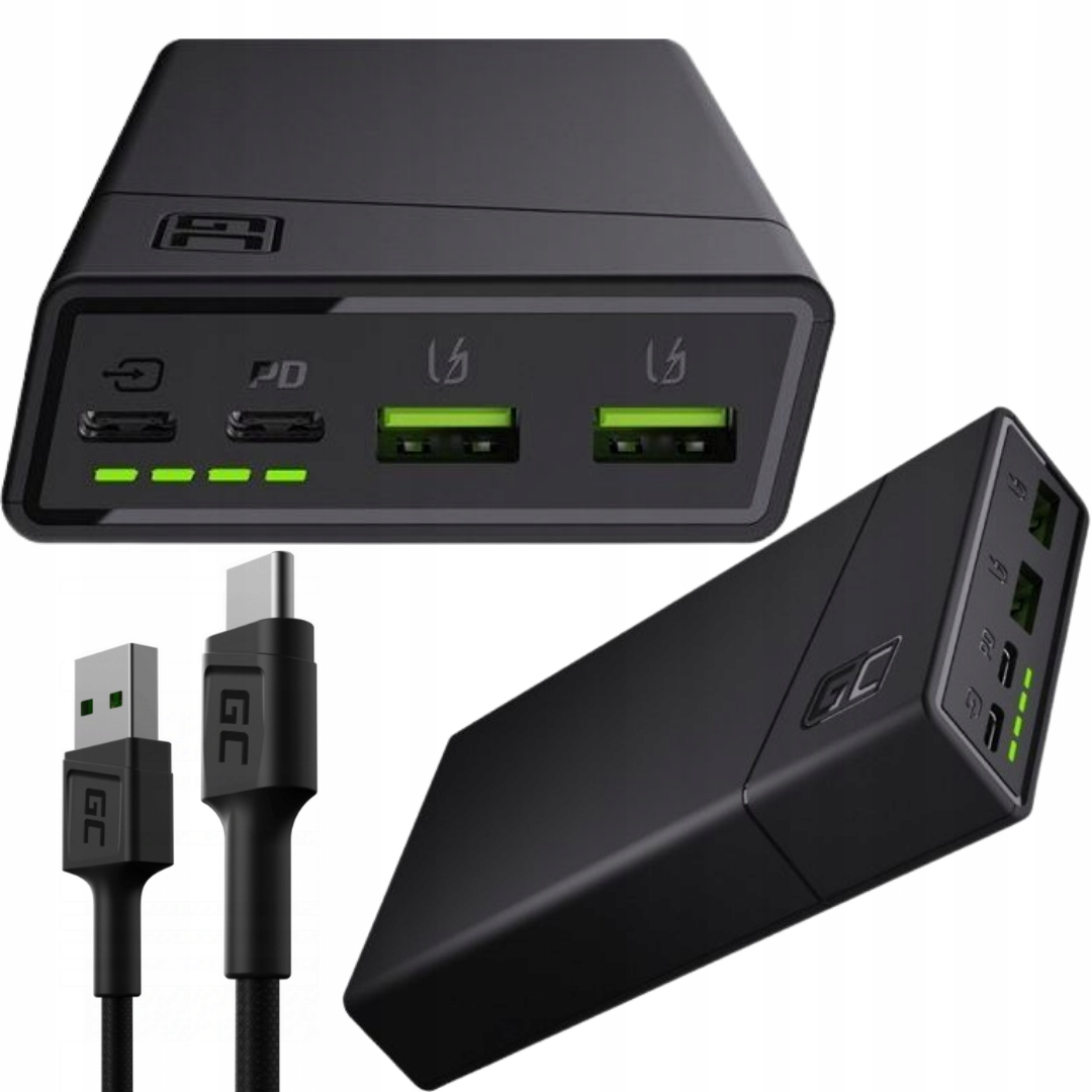 

Powerbank Green Cell 20000 mAh Czarny