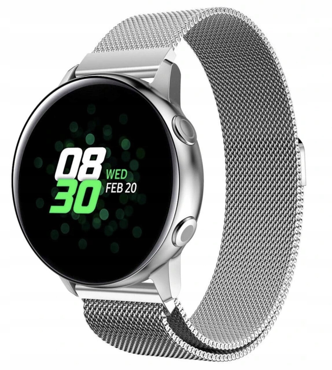 

Bransoleta Do Galaxy Watch 4 Active 2 Srebrna