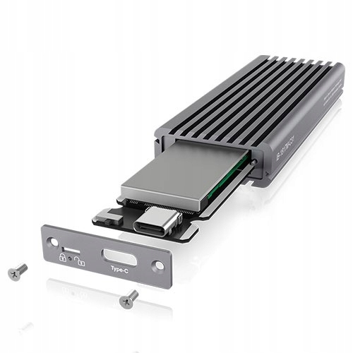 ICYBOX Obudowa IB-1817M-C31 M.2 NVMe SSD Interfejs USB typ C