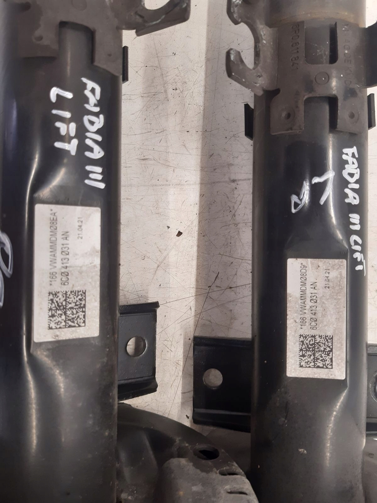 shock absorber spring front Skoda Fabia III LIFT 1,0 MPI