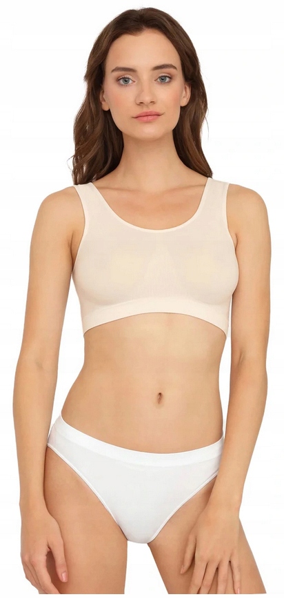 GATTA BEZSZWOWY BIUSTONOSZ SPORT TOP NATURAL S