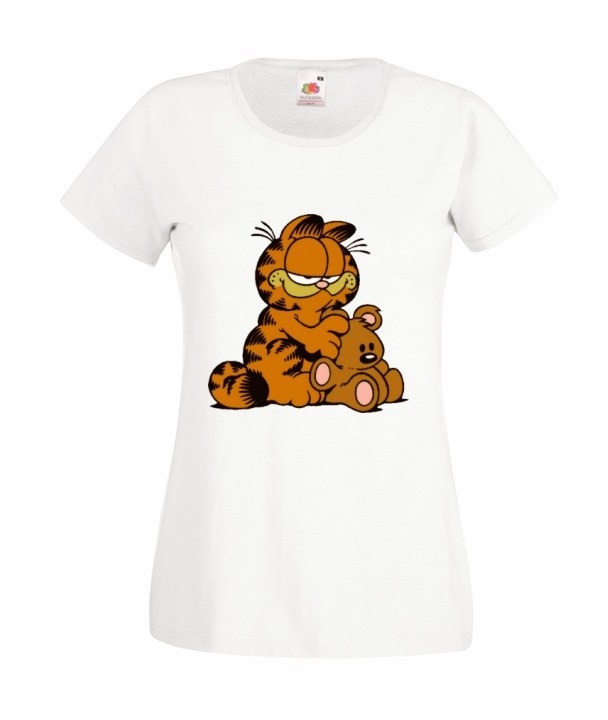 

Damska Koszulka Garfield Kot Kocur Kotek