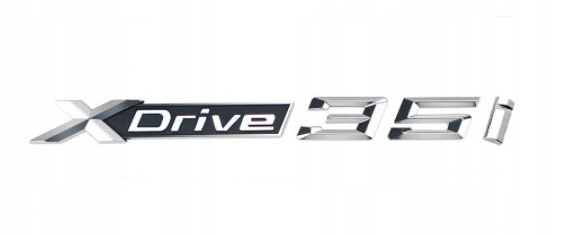 LOGO EMBLEMAT ZNACZEK NAPI BMW X-DRIVE XDRIVE 35i