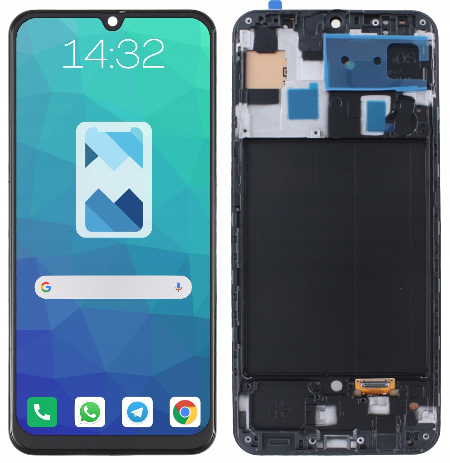 

Wyświetlacz LCD Ekran Samsung A50 Incell Ramka
