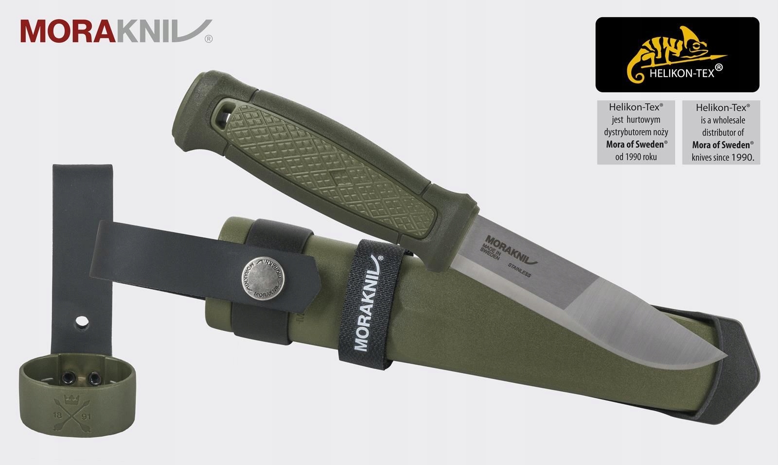 Nůž Morakniv Kansbol Multi-Mount Nůž Nerezová ocel