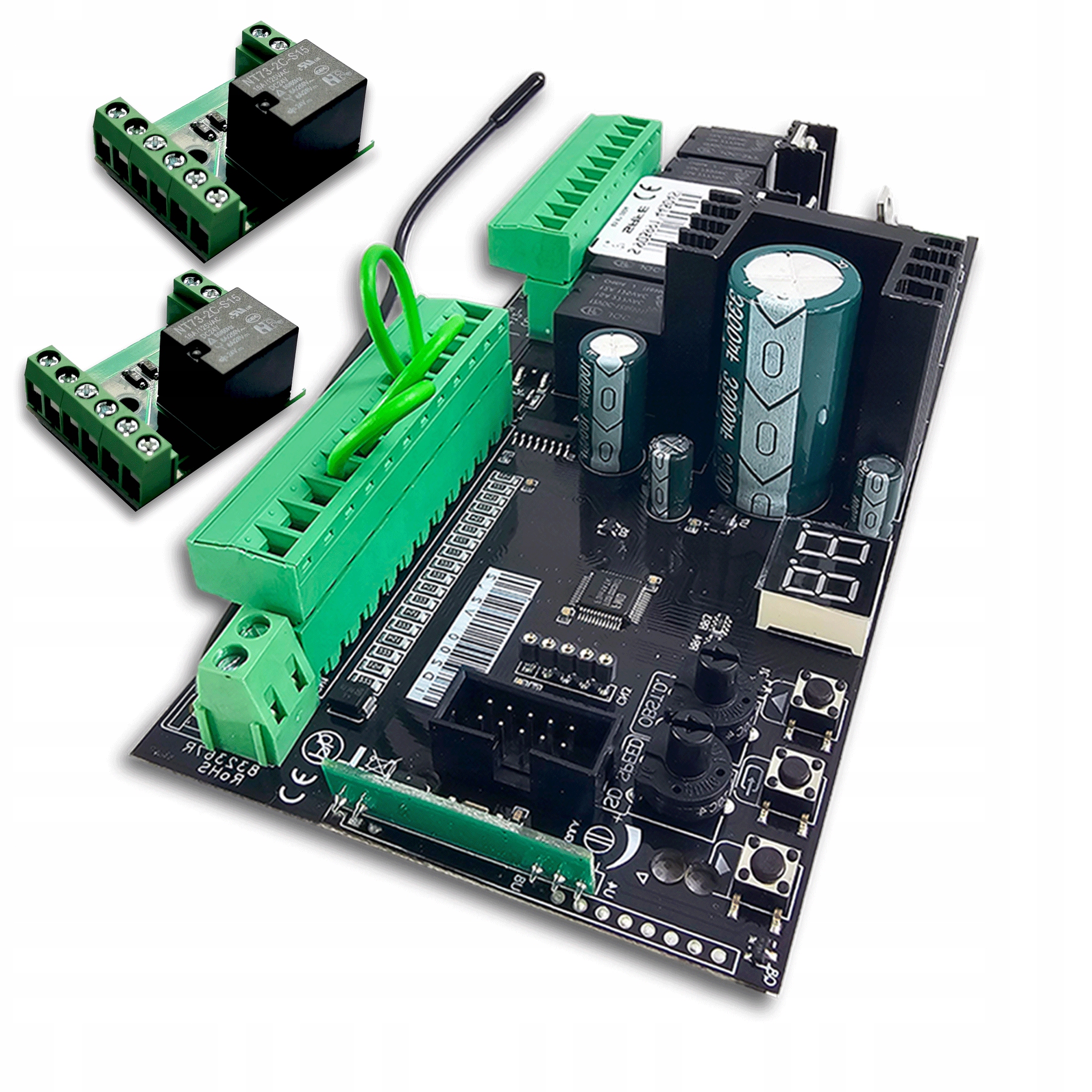 Řídicí Jednotka pro křídlové brány 12-24 V, náhrada Bft Phobos Thalia