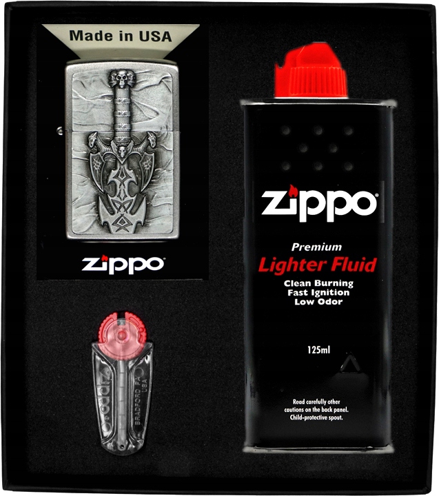 Zestaw ZIPPO DARK SIDE SWORD pezentowy*nr1