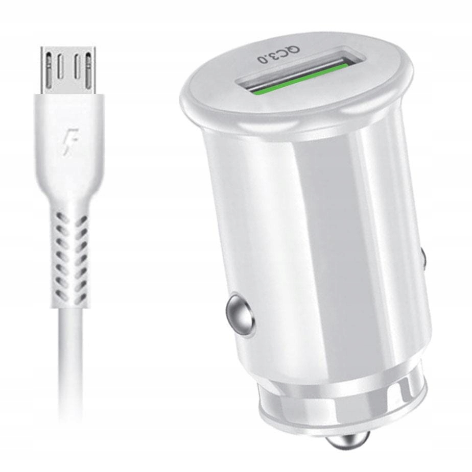 SAMOCHODOWA ŁADOWARKA – ZAPALNICZKA – KABEL MICRO EAN (GTIN) 5901445621940