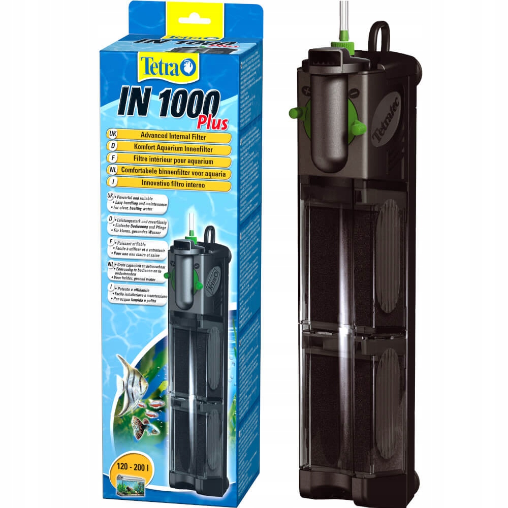 Tetra In Plus 1000 Vnitřní filtr pro akvárium 14W 120-200L