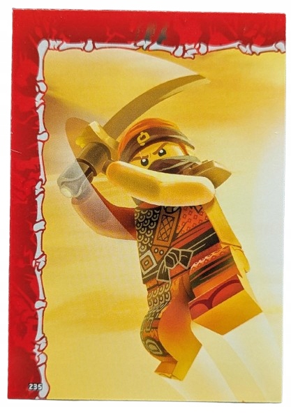 Karta Lego Ninjago Seria 4 Puzzle Numer 235