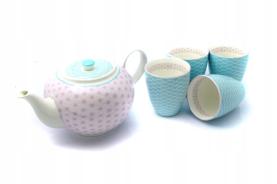 Levně Sada na čaj Irono a čajová konvice 1200 ml, 4 šálky