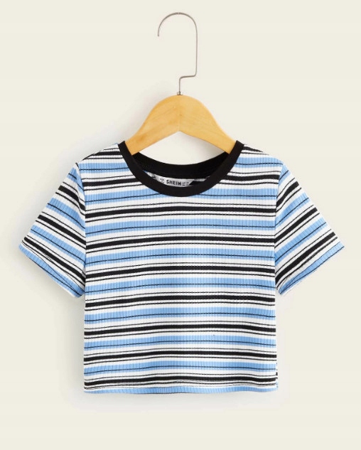 CROP TOP W PASY Shein _S1H 152