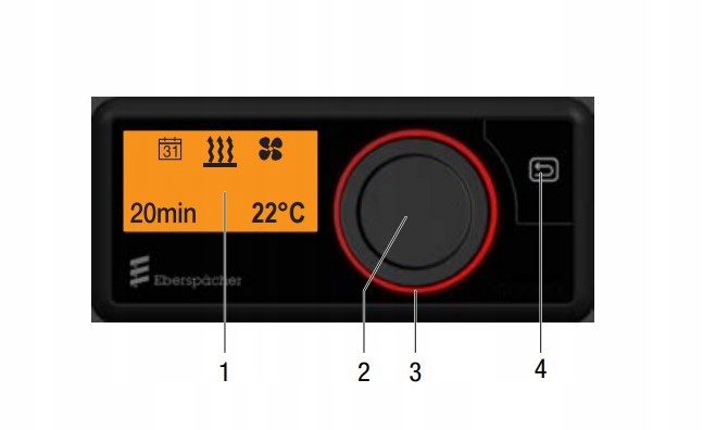221000352200 - Таймер EasyStart Pro таймер Hydronic S3