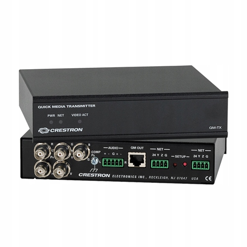 CRESTRON QM-TX Portable Quick Media Transmitter in rack mount ST-RMK
