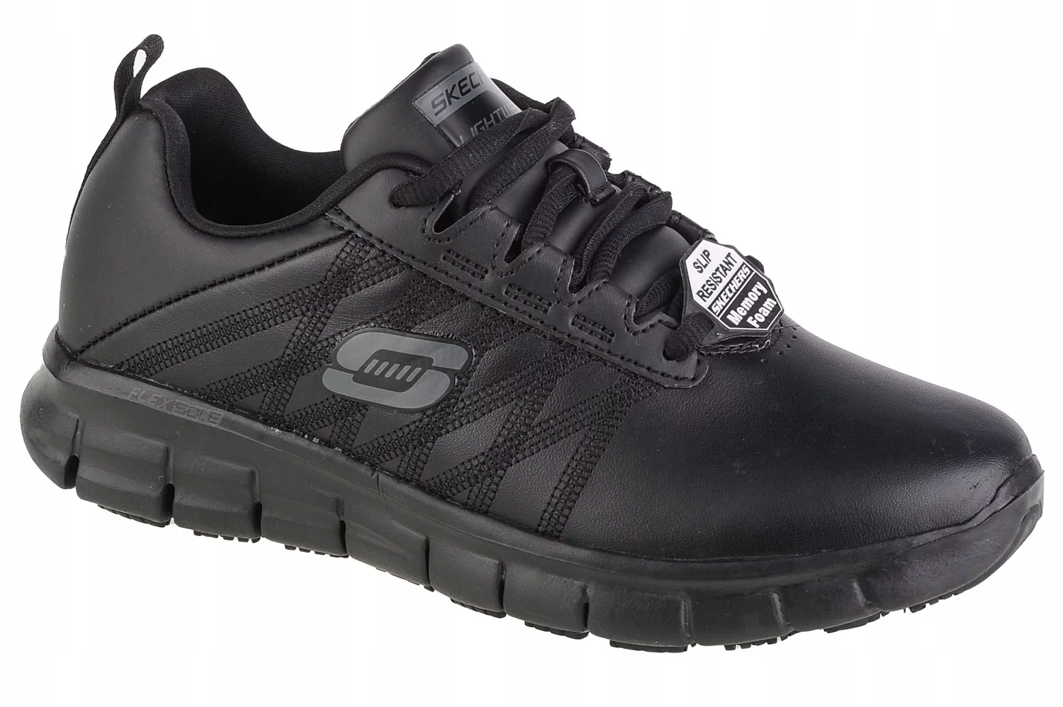 Skechers Sure Track-Erath 76576EC-BLK