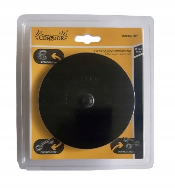 Guma przyssawki ZESTAW naprawczy do przyssawek CONDOR DREL guma + dżwignia EAN (GTIN) 5902143142331