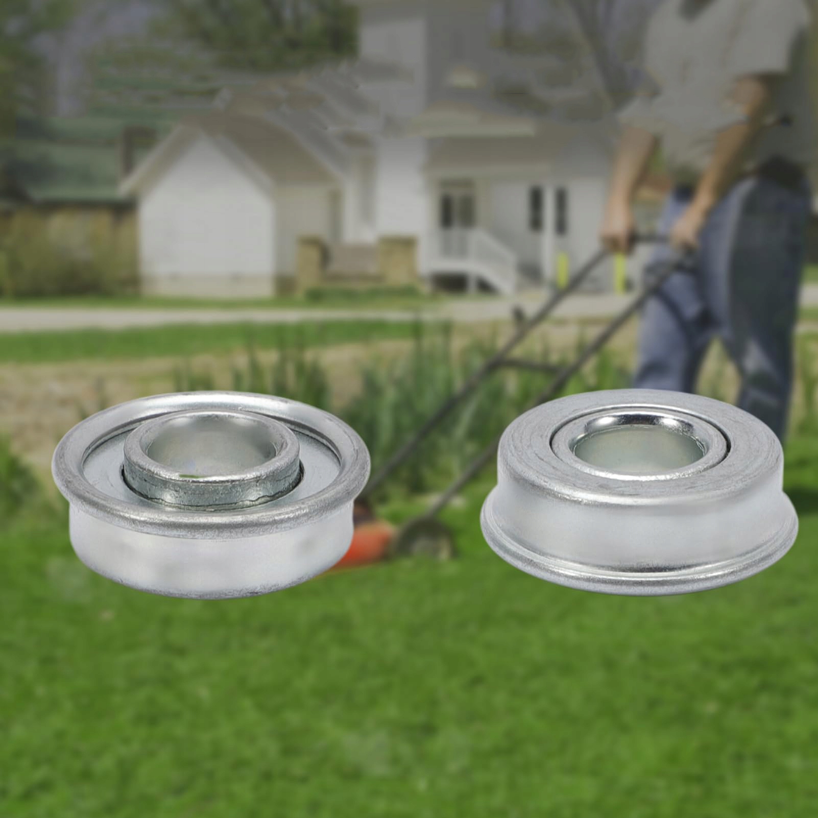 16X ŁOŻYSKO KOŁA KOSIARKI 12.7mm x 28.6mm ŁOŻYSKO KULKOWE Waga produktu z opakowaniem jednostkowym 0.2 kg