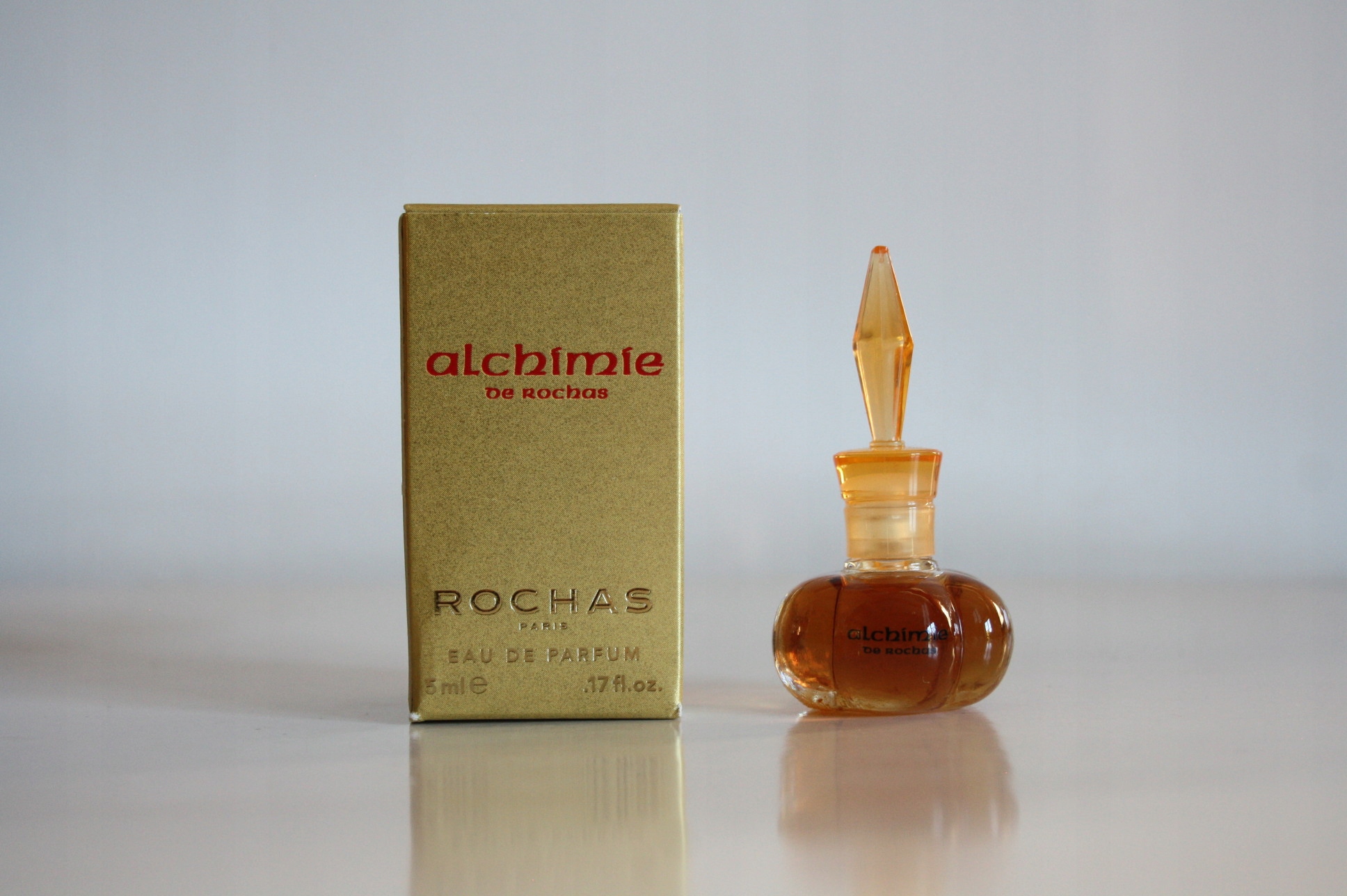 PERFUMY KOLEKCJONERSKA MINIATURA ROCHAS ALCHIMIE EDP (5 ML)