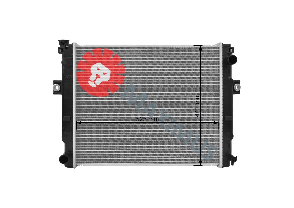 NOWA CHŁODNICA WÓZEK WIDŁOWY TOYOTA 16410U335071 Producent części Maximus