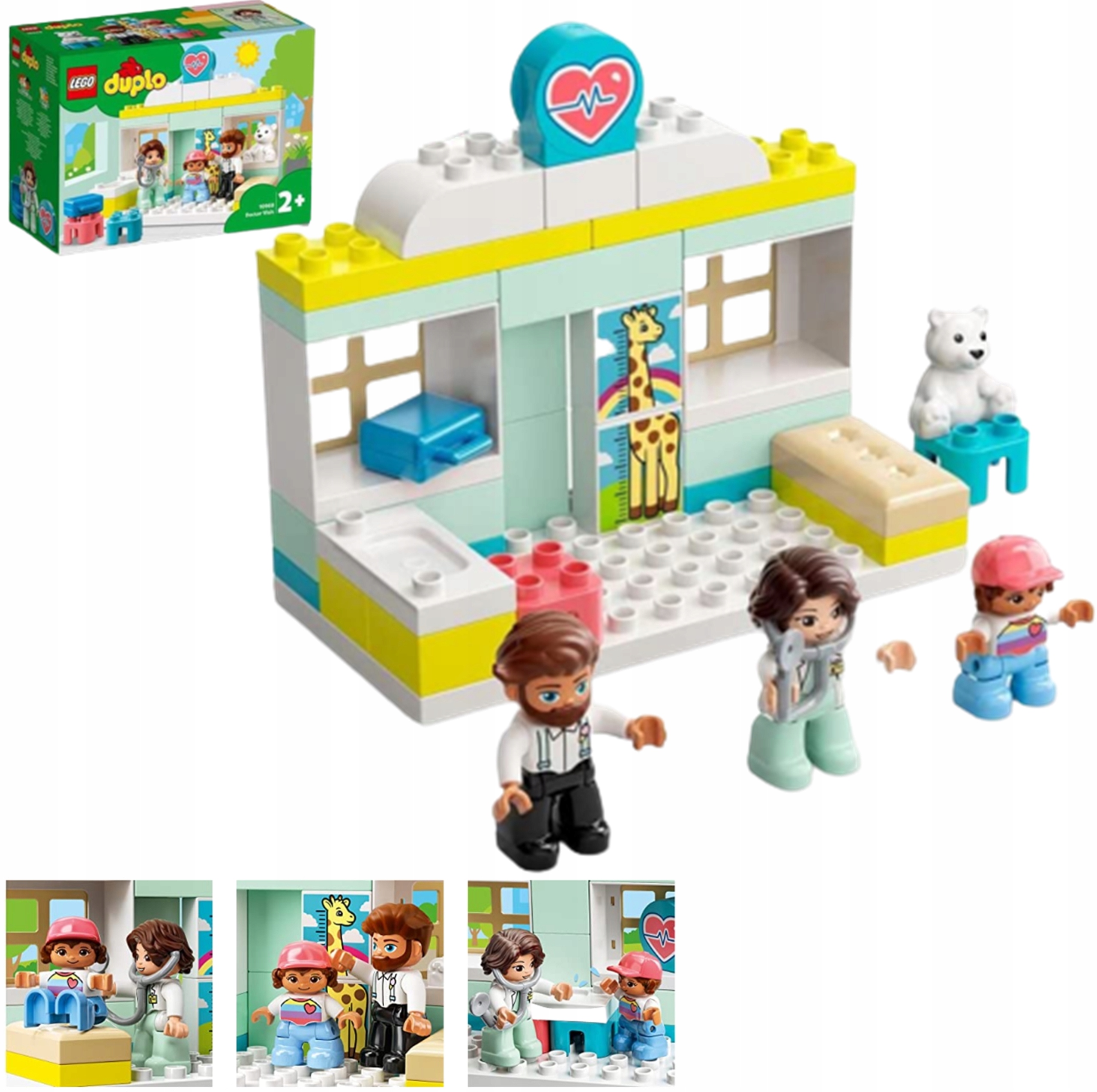 LEGO DUPLO WIZYTA U LEKARZA 10968 NA PREZENT 24H