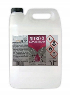 

Rozpuszczalnik Rozcieńczalnik Nitro X 5L