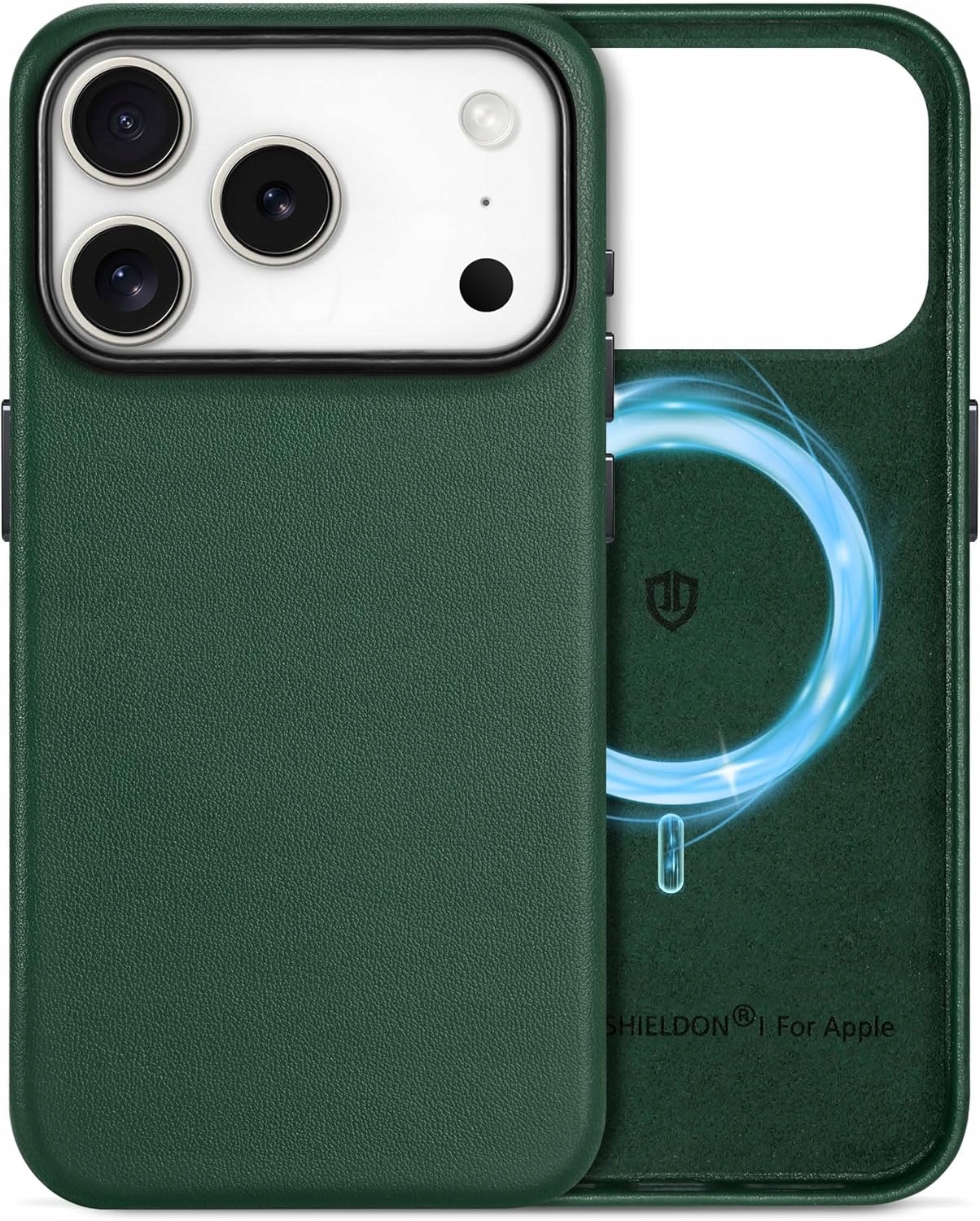 Pouzdro Shieldon Slim pro iPhone 17 Pro 6,3" Zadní Kryt s Pravou Kůží pouzdro