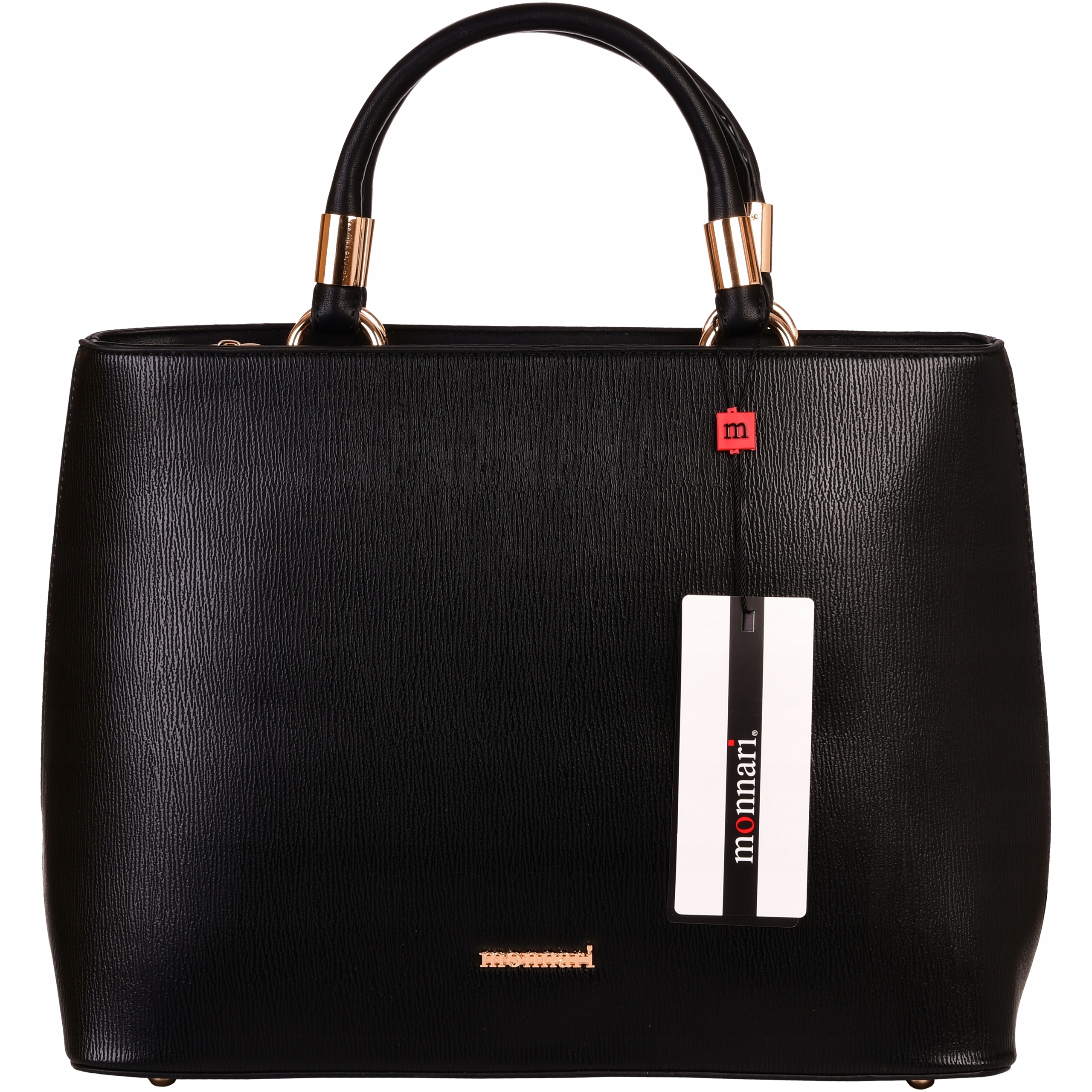 

Torebka Monnari Kuferek Shopper Czarny Elegancki