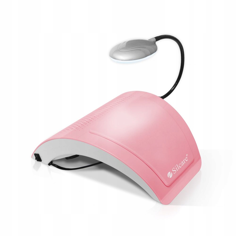 Silcare Pochłaniacz pyłu do paznokci manicure wiatraki z lampką LED