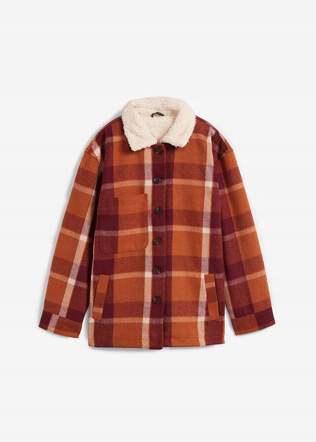 BPC KURTKA KOSZULOWA NA PODSZEWCE BARANKU 38 • Cena, Opinie