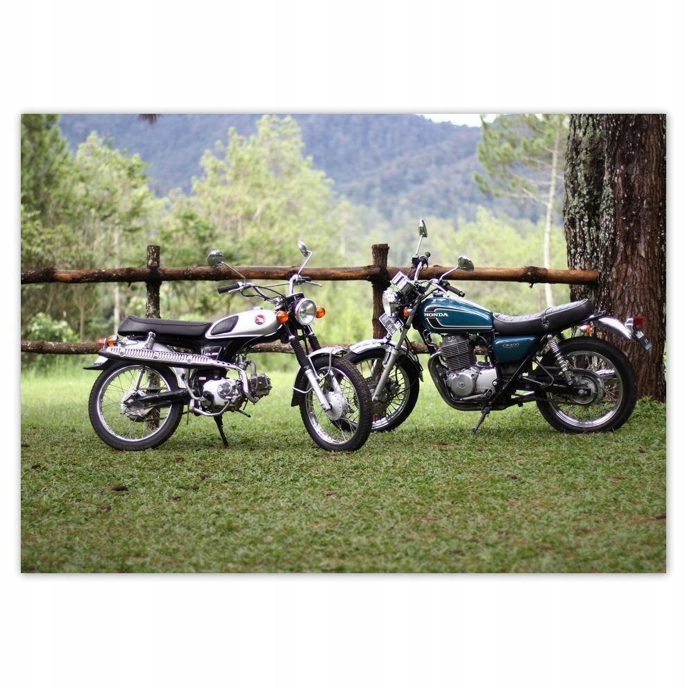 

Naklejki 70x50 Klasyczny motocykl Motor