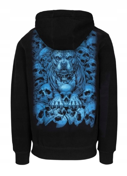 Pit Bull Mikina S Kapucí Hooded Pánská Guardian Angel M