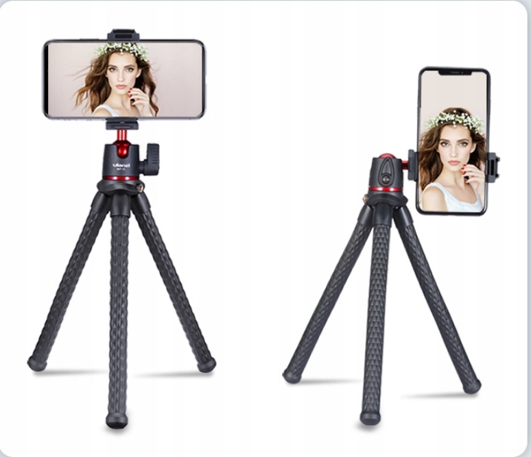 ELASTYCZNY UCHWYT NA TELEFON SELFIE STATYW TRIPOD DO KAMEREK APARATÓW Model CO2