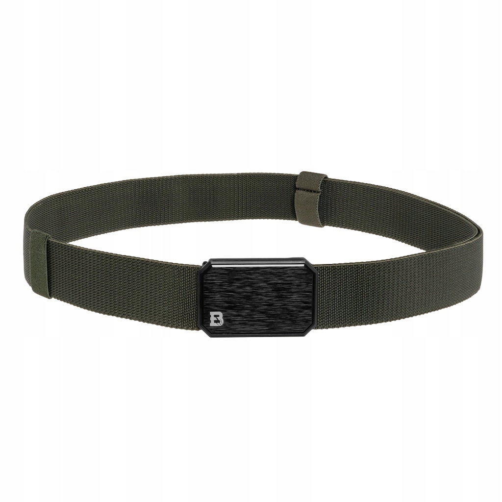 Pánský Pásek Badger Outdoor Quick Release M-Belt Stretch Olive 120 cm