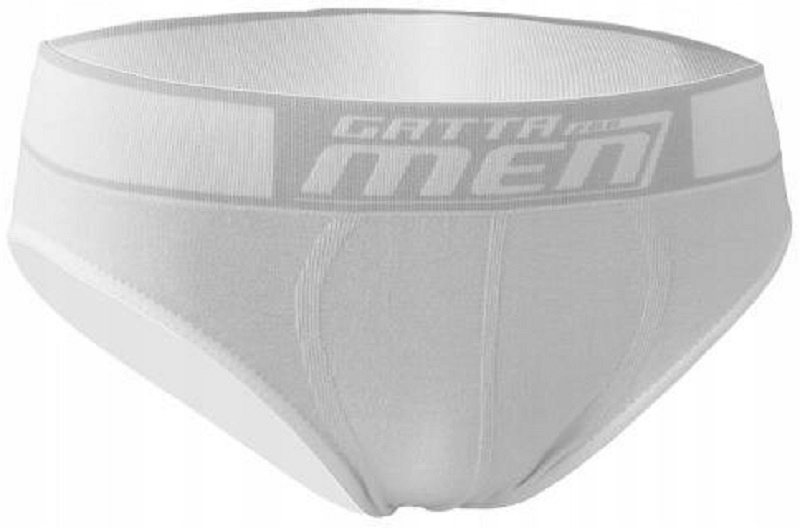 

Slipy męskie Gatta Cotton bawełniane |biały| M