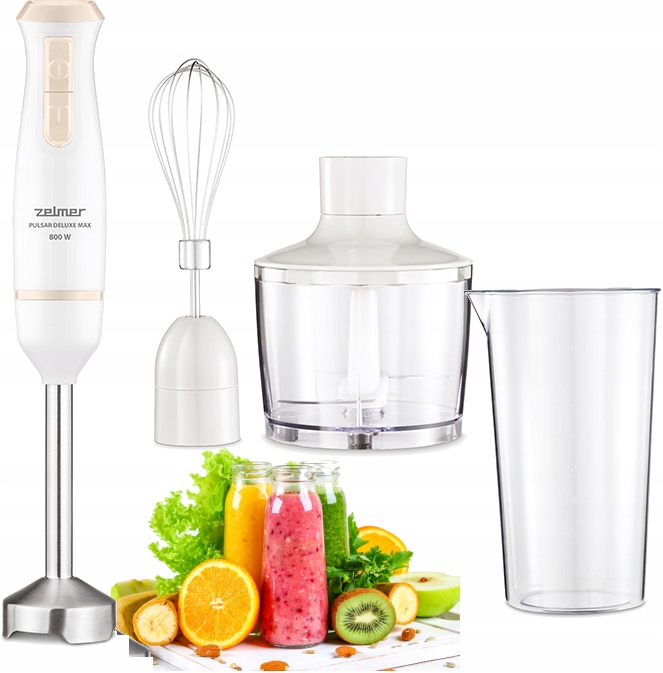 

Blender Zestaw Mocny Zelmer ZHB4562I 800W Stalowy