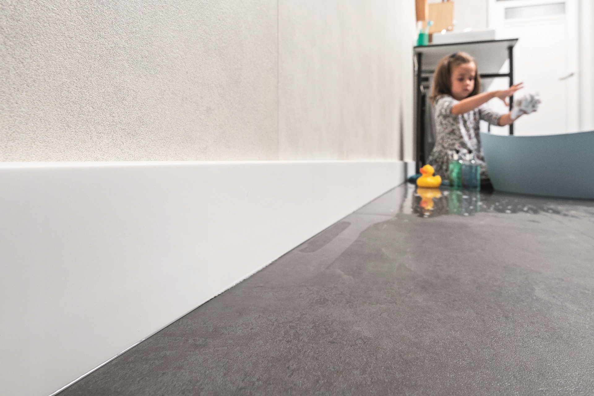 Listwa przypodłogowa ESPUMO ESP 401 VOX 10cm Biała Marka Vox