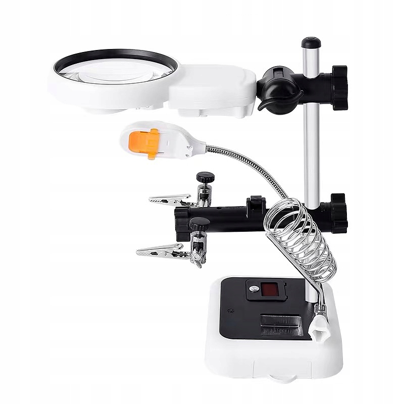 TRZECIA RĘKA UCHWYT LUTOWNICY PCB LUPA LED RT0179 Kod producenta NWA0001042