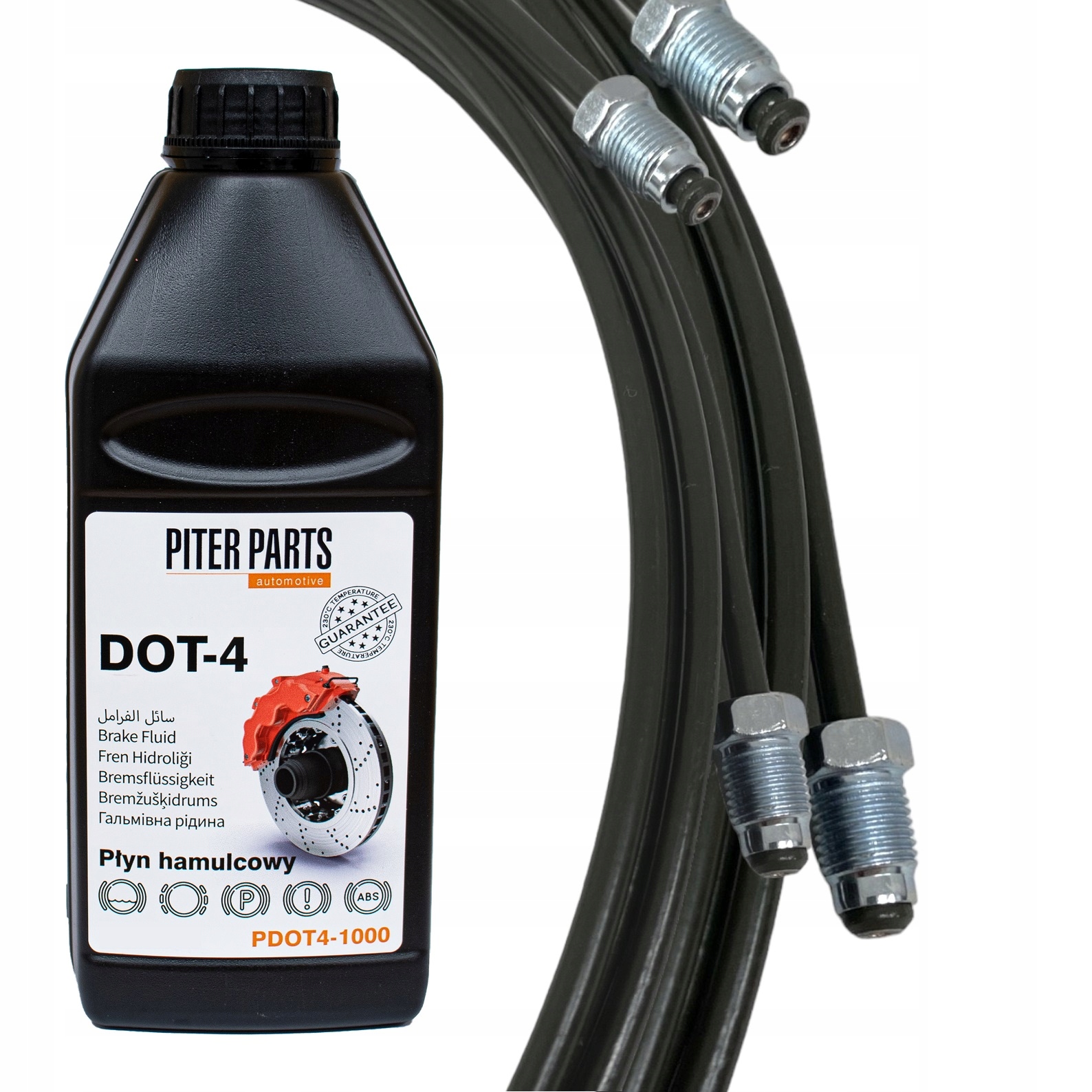 Przewody hamulcowe stalowe BMW e46 ASC DSC OEM