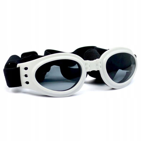 Okulary przeciwsłoneczne dla psa Uv 400 Biały L-Zdjęcie-0