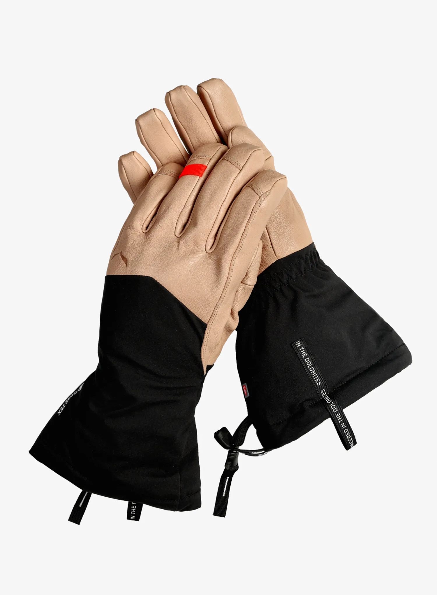 Rukavice do hor Salewa Ortles Gtx Long Cuff Gloves černá barva M