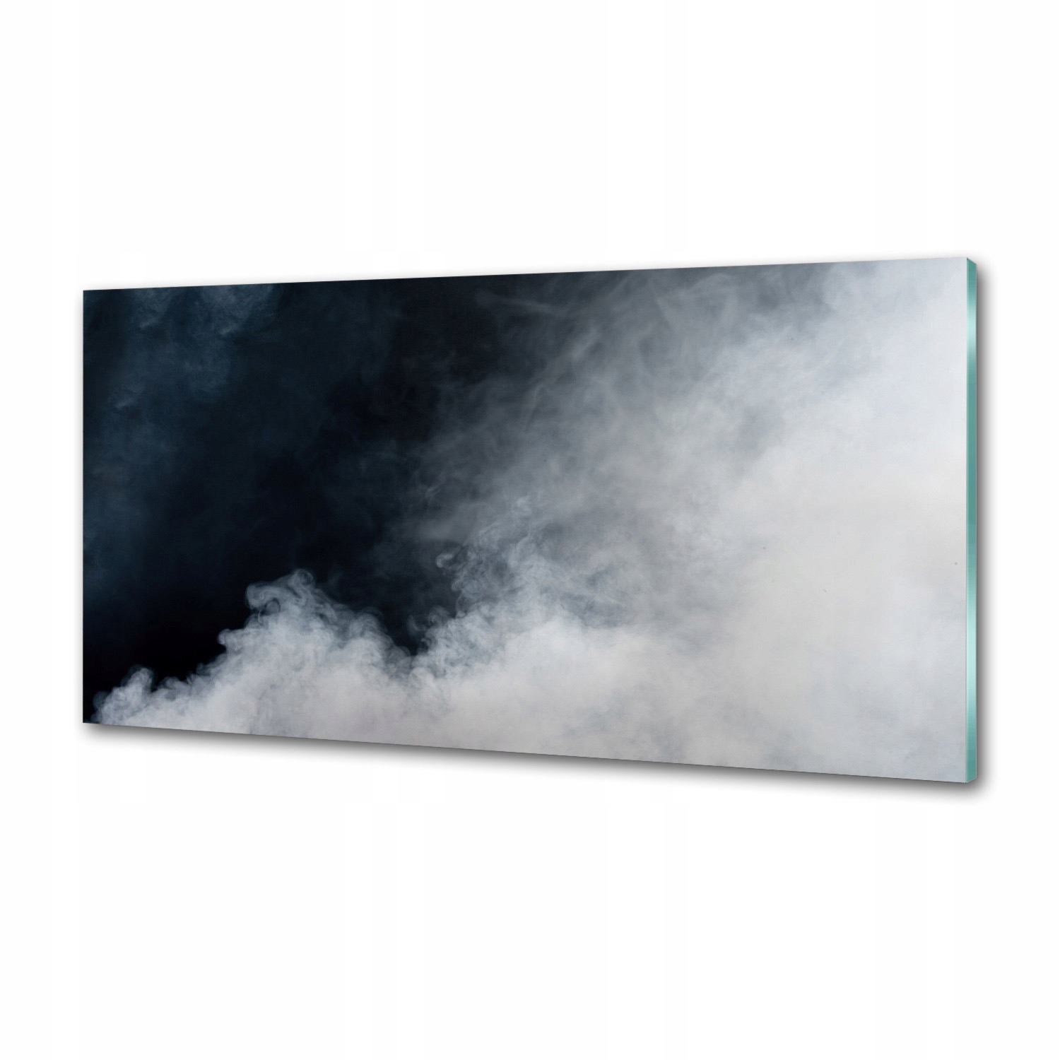 Panel medzi nábytkom v kuchyni Biely dym 100x50 Lepidlo