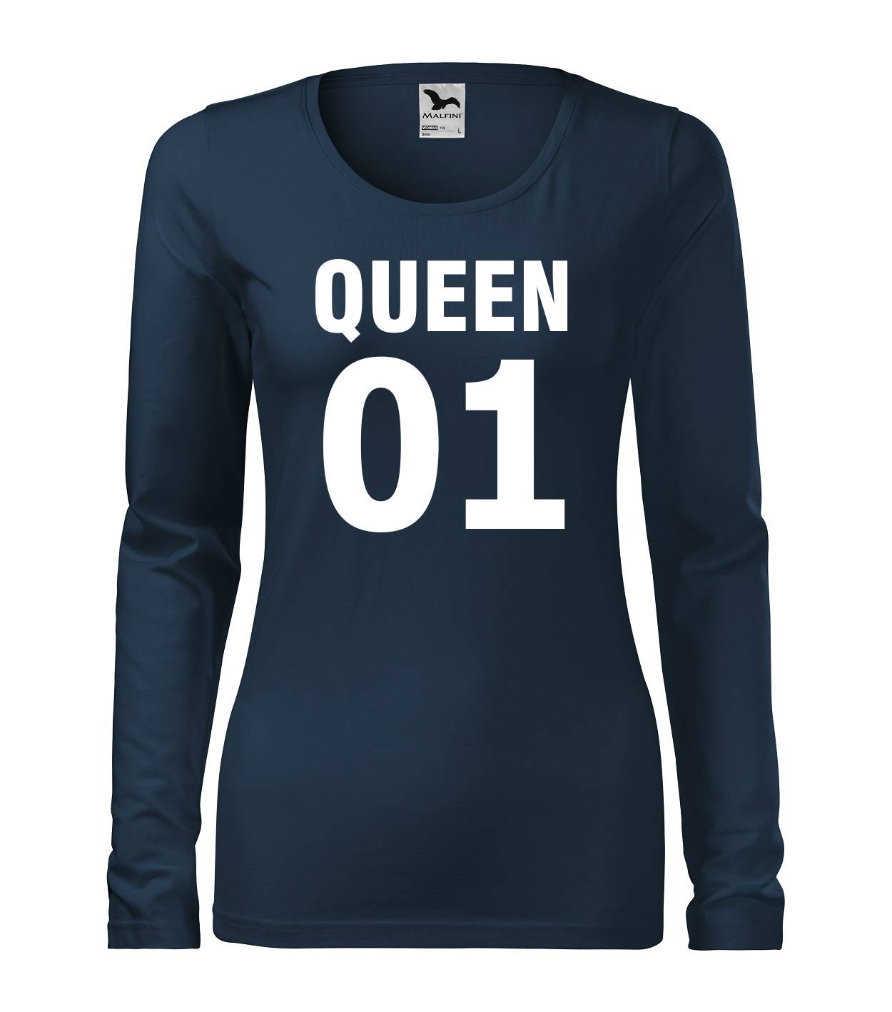 Tričko s dlhým rukávom Queen 01 kráľovná