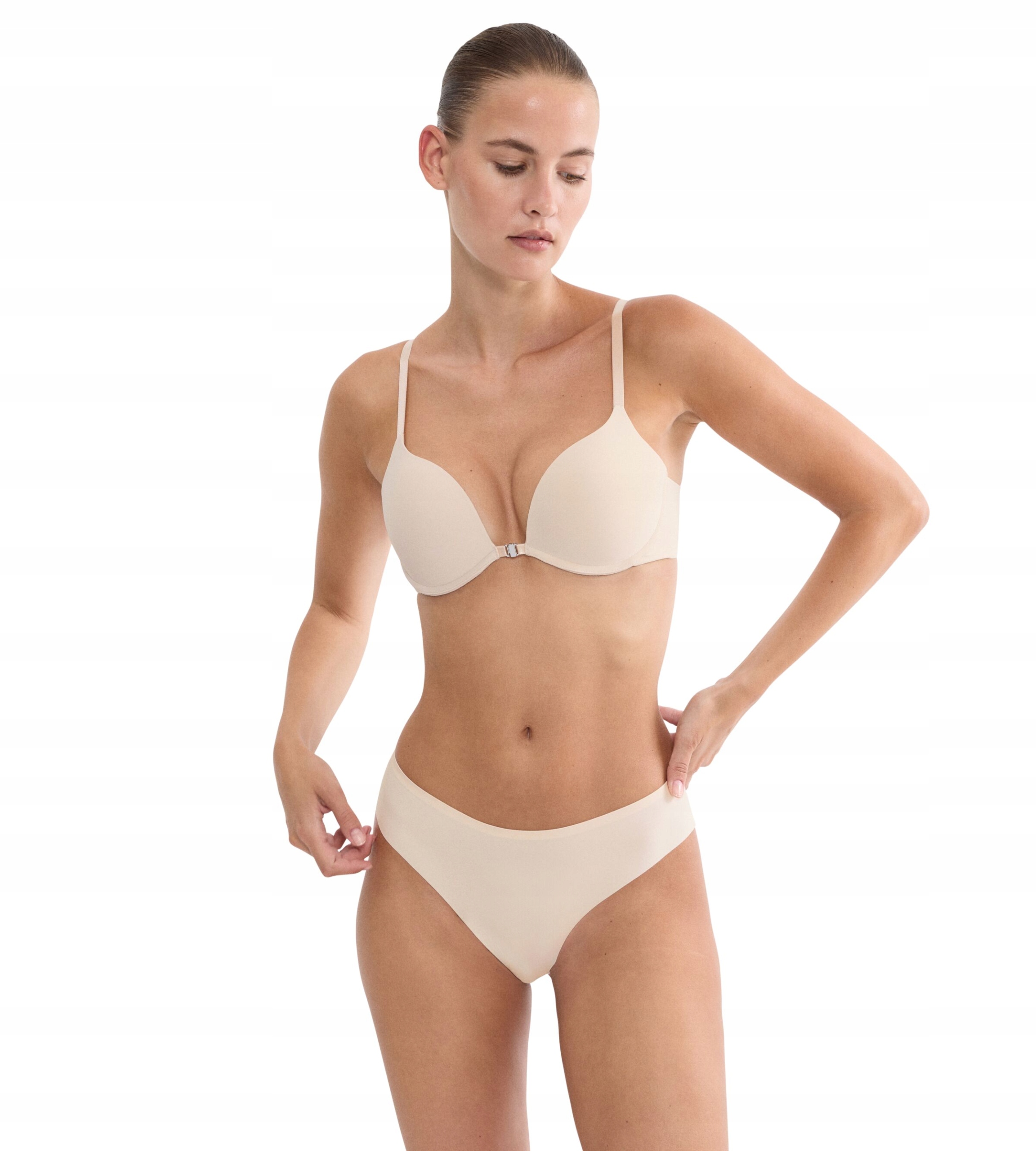 Podprsenka Triumph Pure Micro Whuf Push Up se zapínáním vpředu 80B