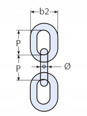 ŁAŃCUCH NIERDZEWNY 6mm DIN 766 NIERDZEWNY A4 Marka inna